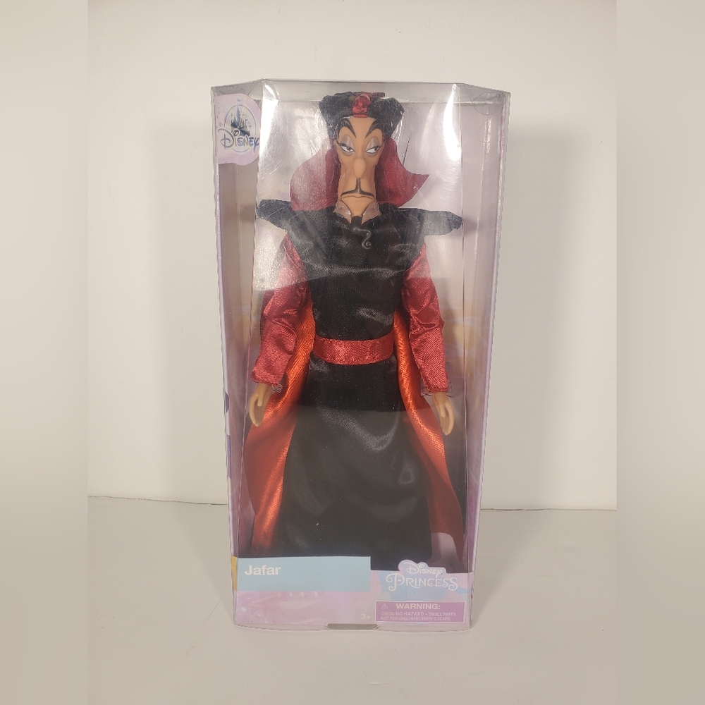 New Disney Store JAFAR Classic Doll Villain Aladdin 12" Figure Original